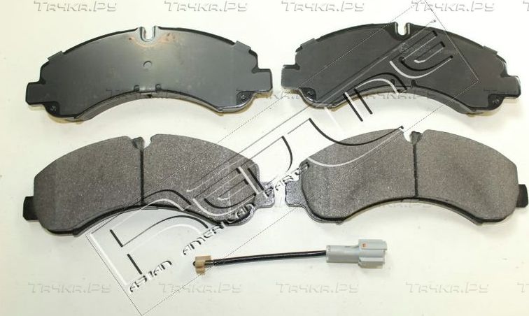 Тормозные колодки RED Line передние для Mitsubishi Canter VII (FB7, FB8, FE7, FE8) 2005-2010. Артикул 27MI034