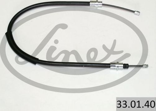 Трос ручника (тросик ручного тормоза) Linex. Артикул 33.01.40