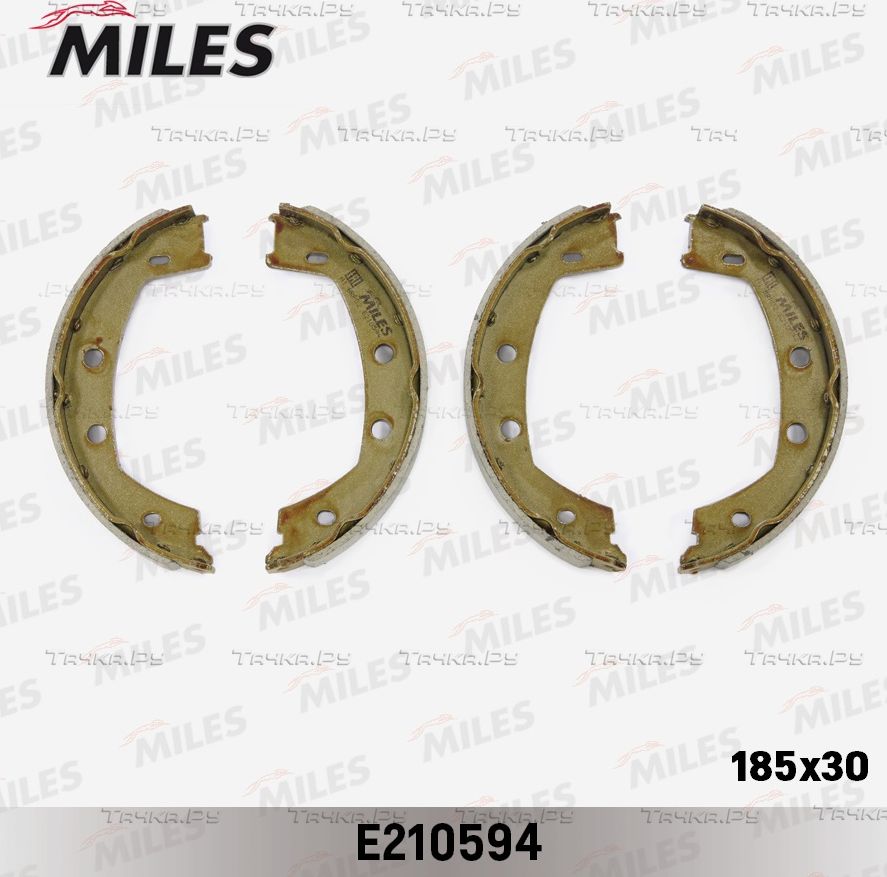 Тормозные колодки (стояночная тормозная система) Miles. Артикул E210594