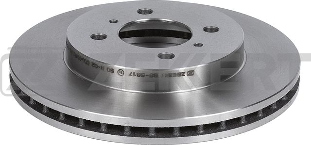 Тормозной диск Zekkert передний для Hafei Sigma 2003-2009. Артикул BS-5817