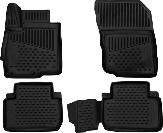 Коврики 3D Element для салона Mitsubishi Eclipse Cross 2017-2026. Артикул ELEMENT3D3547210