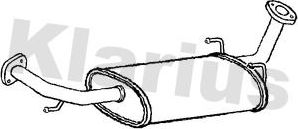 Глушитель Klarius для Kia Sorento I 2002-2011. Артикул 240752