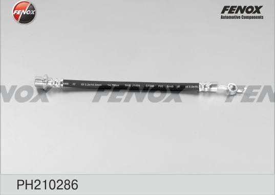 Тормозной шланг Fenox. Артикул PH210286