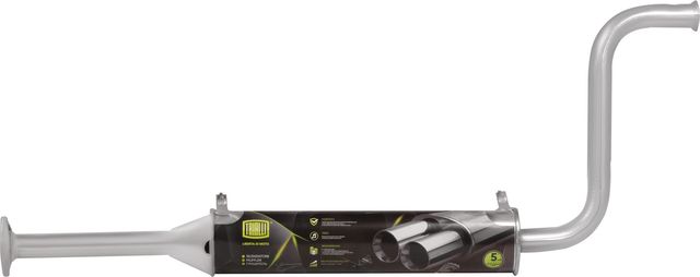 Глушитель (средняя часть) Trialli для ВАЗ Samara (2108, 2109, 2113, 2114) 1991-2006. Артикул EAM 0108s