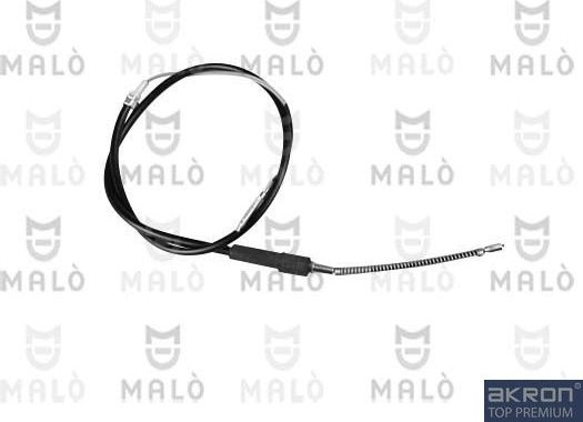 Трос ручника (тросик ручного тормоза) Malò. Артикул 26330
