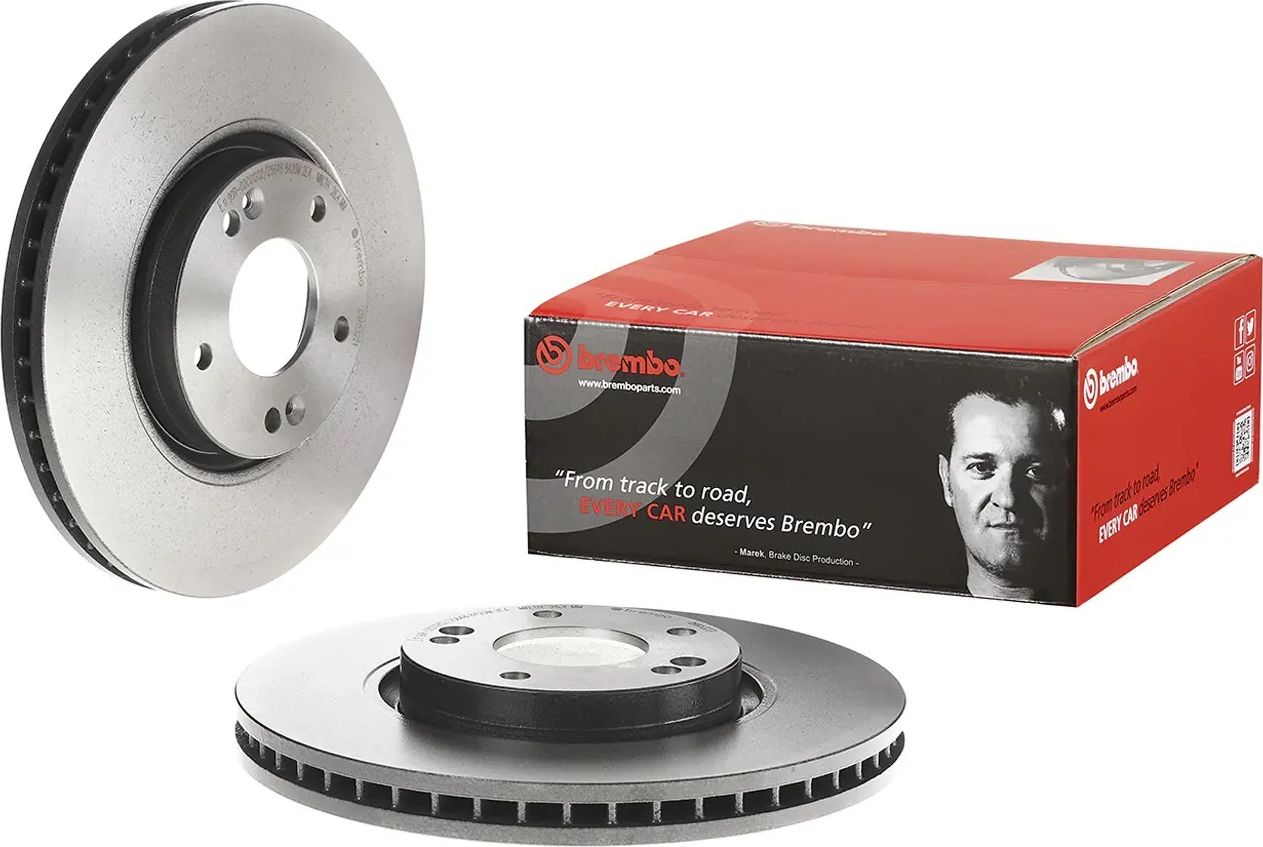 Тормозной диск Brembo PRIME LINE - UV Coated. Артикул 09.A532.21