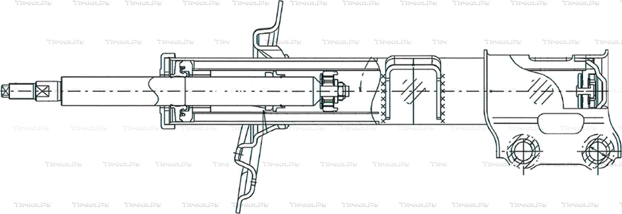 Амортизатор CTR. Артикул GY1059G
