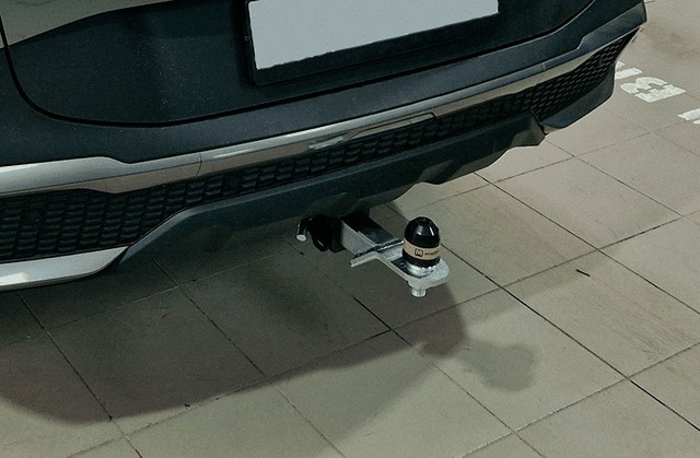 Фаркоп Мотодор под американский квадрат для Kia Sportage V (в т.ч. для автомобилей, выпущенных в Китае) 2022-2026 с оцинк. шаром. Артикул 91014-E