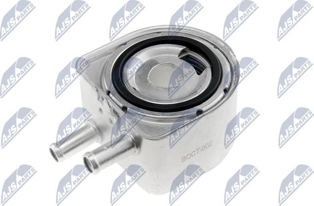 Радиатор масляный (маслоохладитель) для двигателя NTY для Peugeot 607 I 2000-2010. Артикул CCL-CT-002