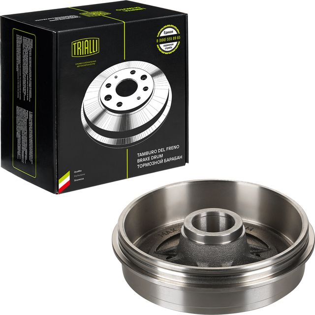 Тормозной барабан Trialli задний для Nissan Note I 2006-2012. Артикул TF 215178