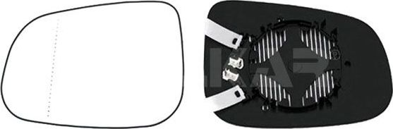 Зеркальное стекло бокового зеркала Alkar левое для Volvo S80 II 2006-2016. Артикул 6471598