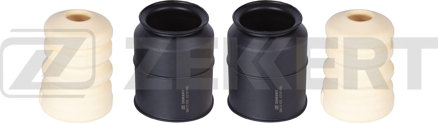 Комплект отбойников и пыльников амортизаторов (стоек) Zekkert (Полиуретан). Артикул SM-3115S