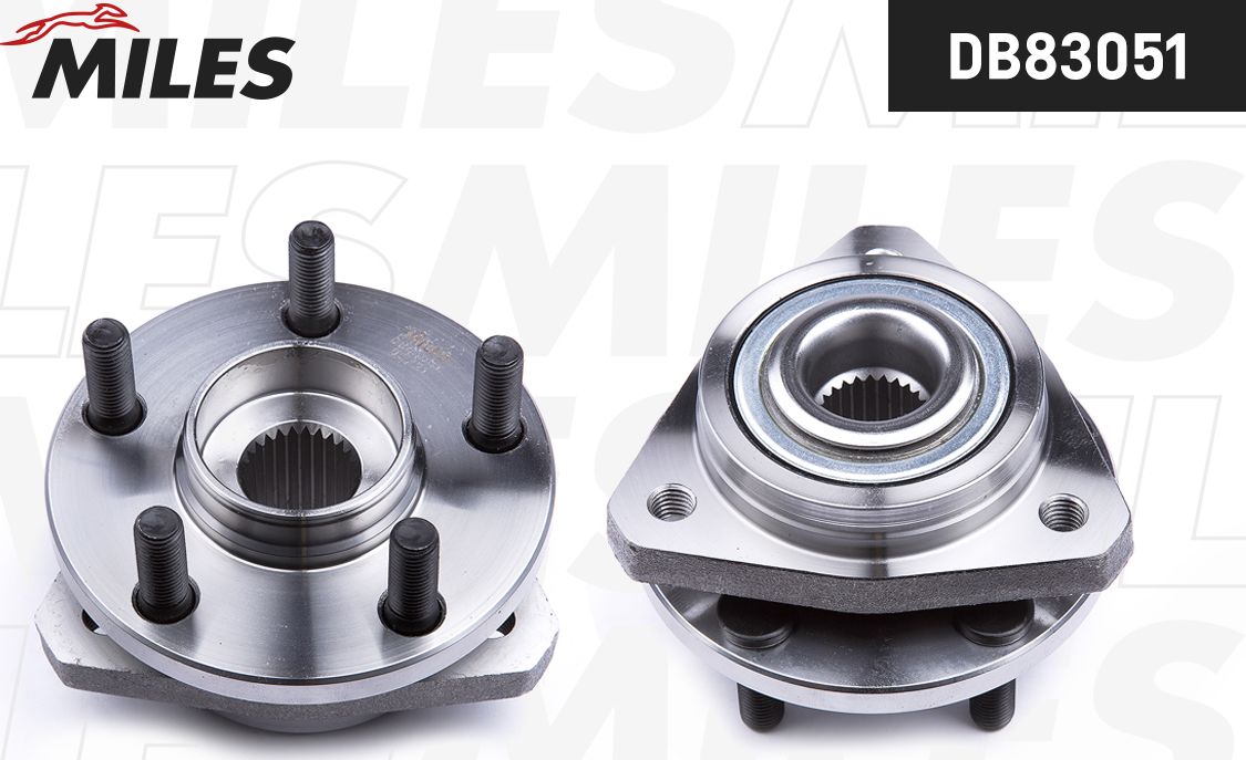 Ступица колеса с интегрированным подшипником Miles. Артикул DB83051