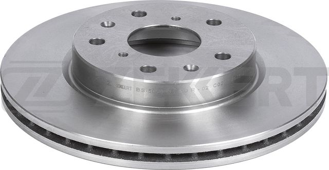Тормозной диск Zekkert передний для Fiat Sedici 2006-2014. Артикул BS-5045