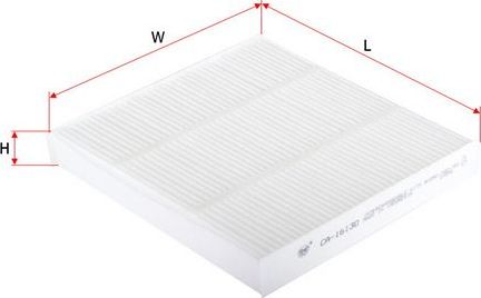 Салонный фильтр Sakura. Артикул CA-16130