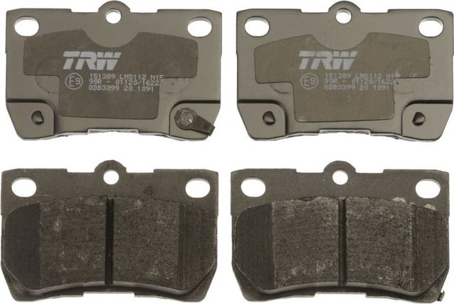 Тормозные колодки TRW COTEC. Артикул GDB3399