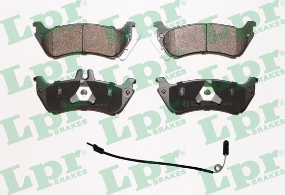 Тормозные колодки LPR задние для Mercedes-Benz M-Класс I (W163) 1998-2005. Артикул 05P1000A