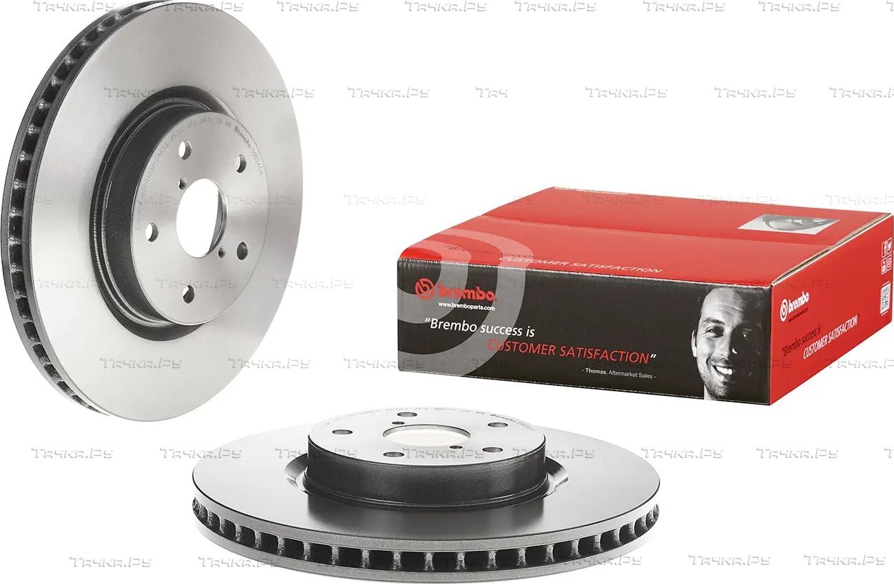 Тормозной диск Brembo UV Coated передний для Subaru WRX I 2013-2026. Артикул 09.D245.11