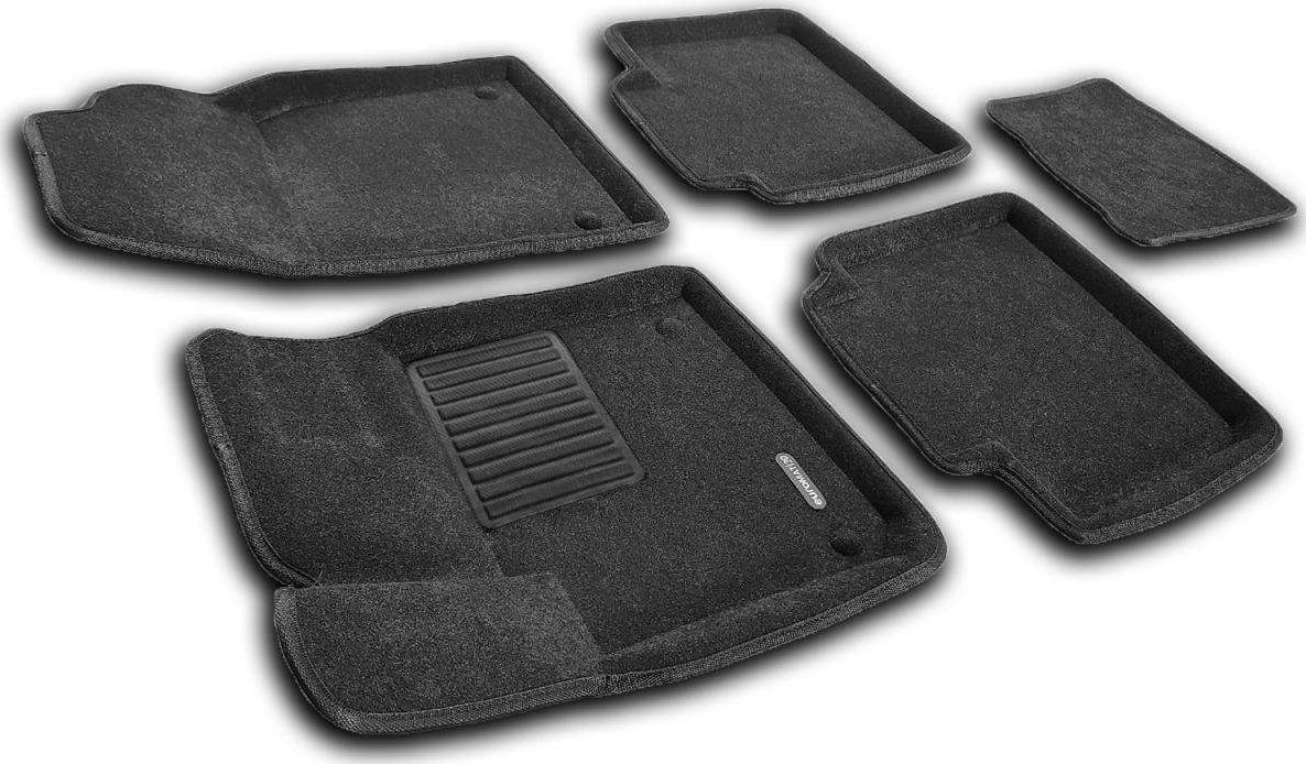 Коврики текстильные Euromat 3D Business для салона Geely Monjaro 2021-2026. Артикул EMC3D-001412