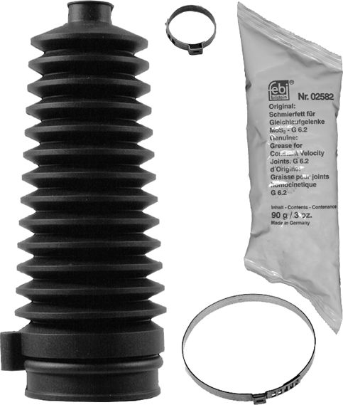 Пыльник рулевой рейки (комплект) SWAG (резина). Артикул 50 92 1259