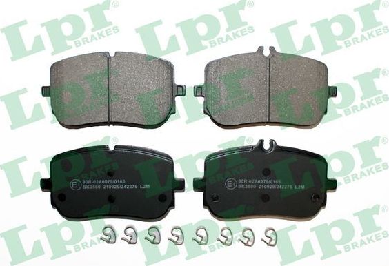 Тормозные колодки LPR. Артикул 05P2275