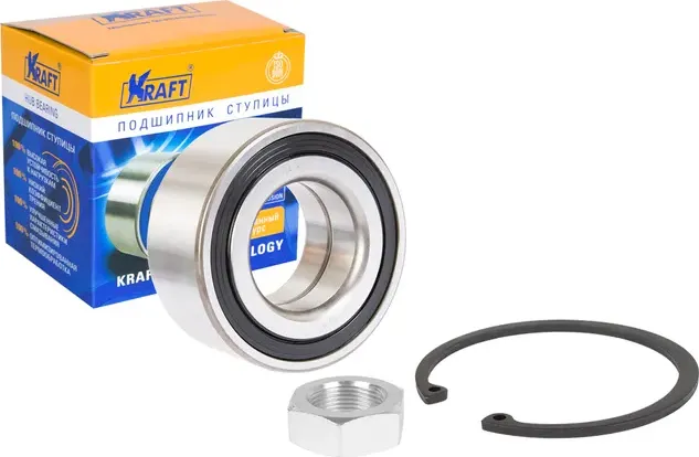 Подшипник ступицы PSA BERLINGO/206/406 95- перед. (Kraft). Артикул KT204581