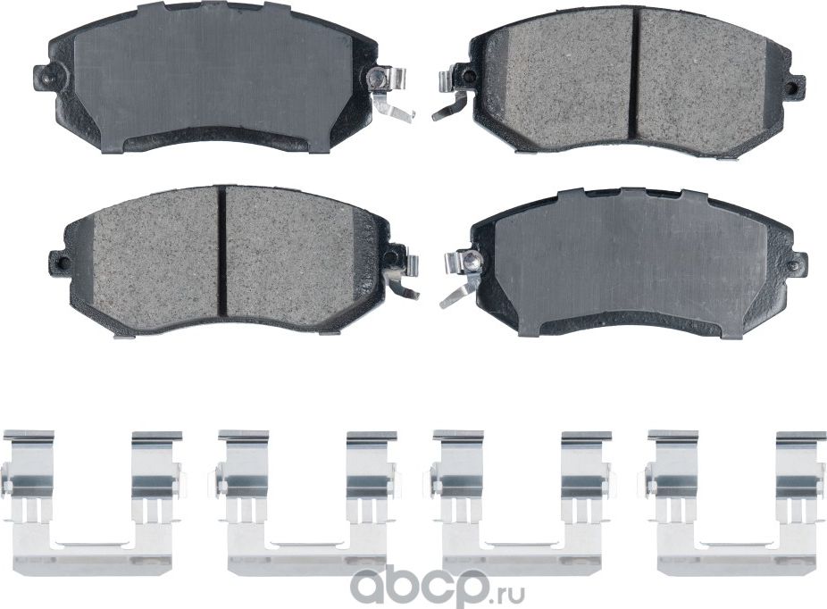 Керамические тормозные колодки передние CMX1539 (Frictionmaster). Артикул CMX1539