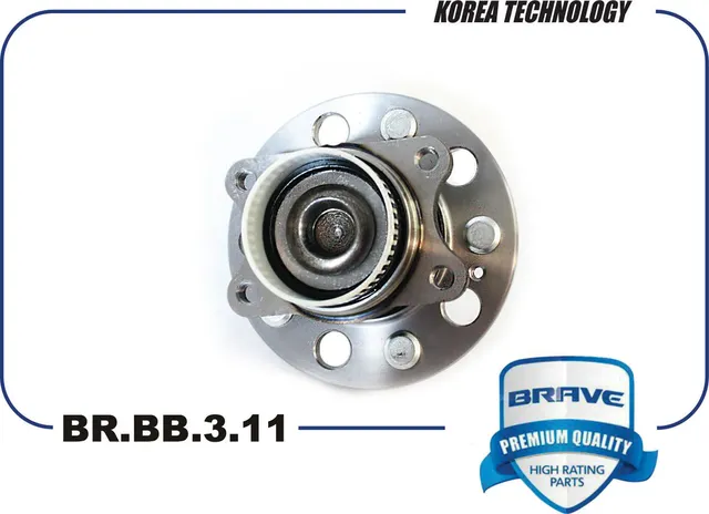 Ступица задняя с подшипником в сборе 52730-3S200 BR.BB.3.11 Tucson, i40, ix35, S (Brave). Артикул BRBB311