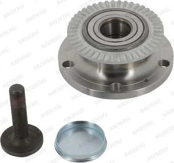 Ступичный подшипник (комплект) MOOG задний для Audi A4 II (B6) 2000-2004. Артикул AU-WB-11056