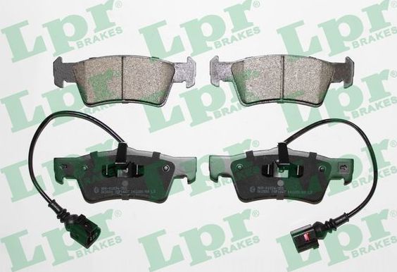 Тормозные колодки LPR. Артикул 05P1667