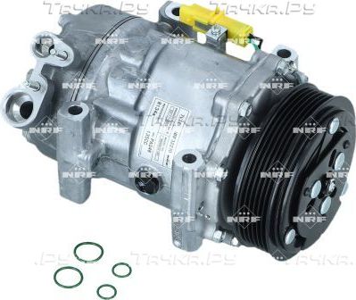 Компрессор кондиционера NRF EASY FIT для Fiat Doblo II 2010-2026. Артикул 32270