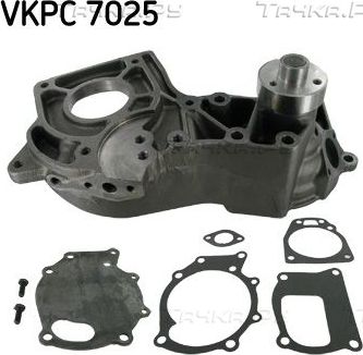 Помпа (водяной насос) SKF для IVECO EuroCargo I, II, III 1991-2015. Артикул VKPC 7025