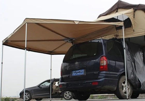 Маркиза автомобильная РИФ веерная 2,5х2,5 м (левая). Артикул RIFAWF062525601J