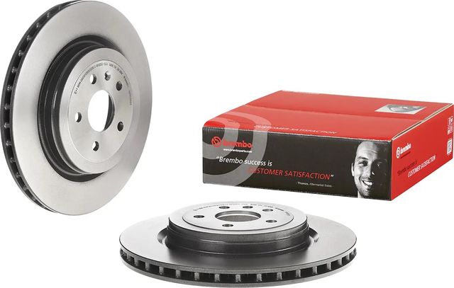 Тормозной диск Brembo UV Coated задний для Tesla Model S I 2012-2026. Артикул 09.N266.21