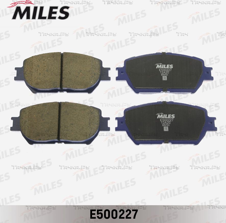 Тормозные колодки Miles (Керамика) для Lexus GS III 2005-2011. Артикул E500227