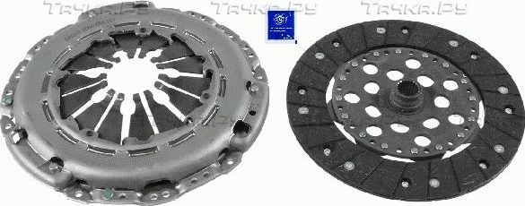 Сцепление (комплект) SACHS для Mitsubishi Carisma I 2000-2006. Артикул 3000 858 101