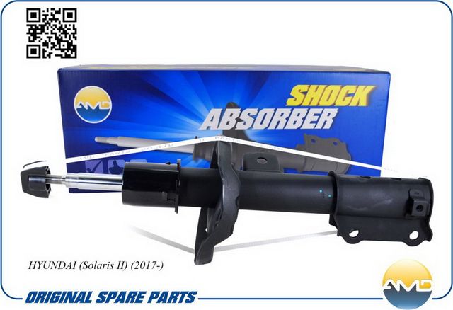 Амортизатор HYUNDAI SOLARIS 17- перед.прав.газ (AMD). Артикул AMDSA724R