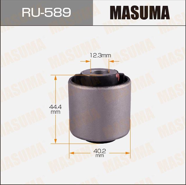 Сайлентблок заднего рычага подвески Masuma правый/левый нижний для Infiniti QX50 I 2014-2017. Артикул RU-589
