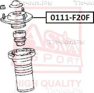 Опора амортизатора (стойки) Asva. Артикул 0111-F20F
