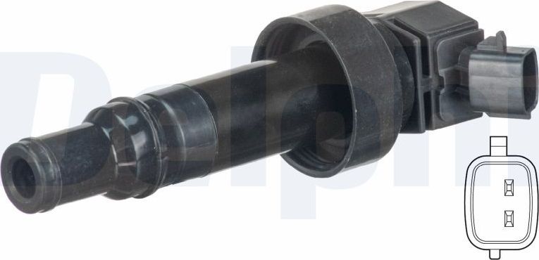 Катушка зажигания Delphi. Артикул GN10634-12B1