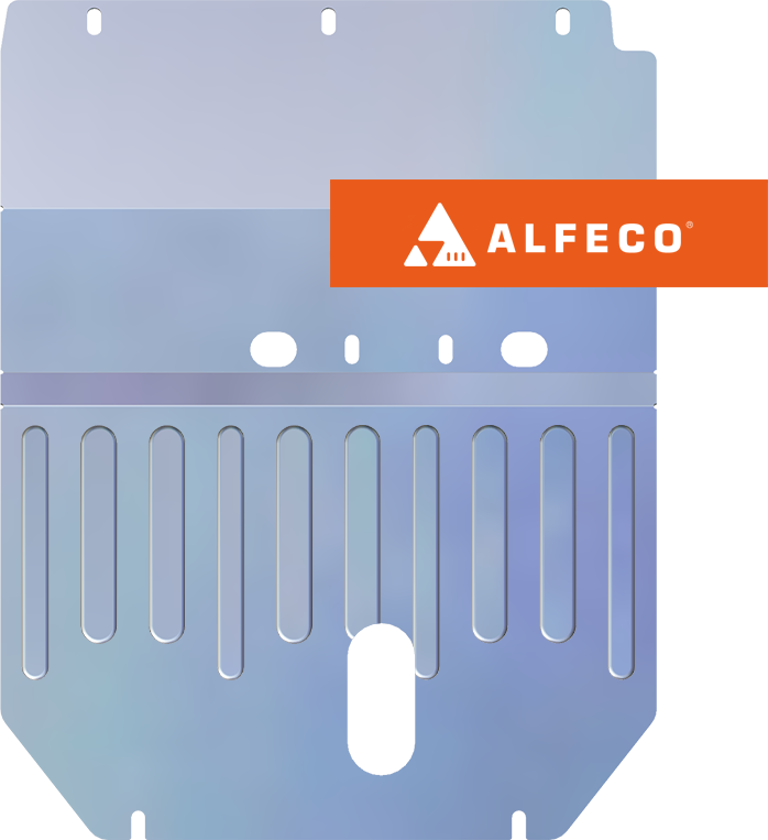 Защита алюминиевая "Alfeco" для картера Toyota Rush J200 2006-2016. Артикул ALF.24.78al