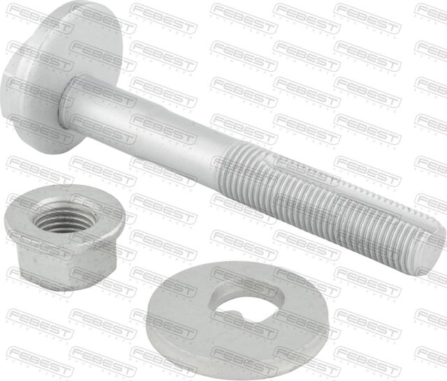 БОЛТ С ЭКСЦЕНТРИКОМ РЕМКОМПЛЕКТ (КОМПЛЕКТ, НА ОДНУ СТОРОНУ) Febest. Артикул 2329-001-KIT