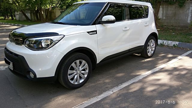 Дефлекторы Cobra Tuning для окон Kia Soul II 2013-2019. Артикул K13913