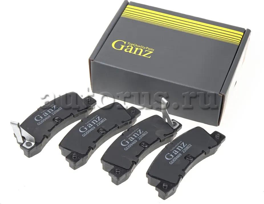 Колодки задние (Ganz). Артикул GIJ09469