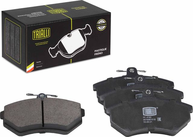 Тормозные колодки Trialli (Low-Metallic). Артикул PF 4160