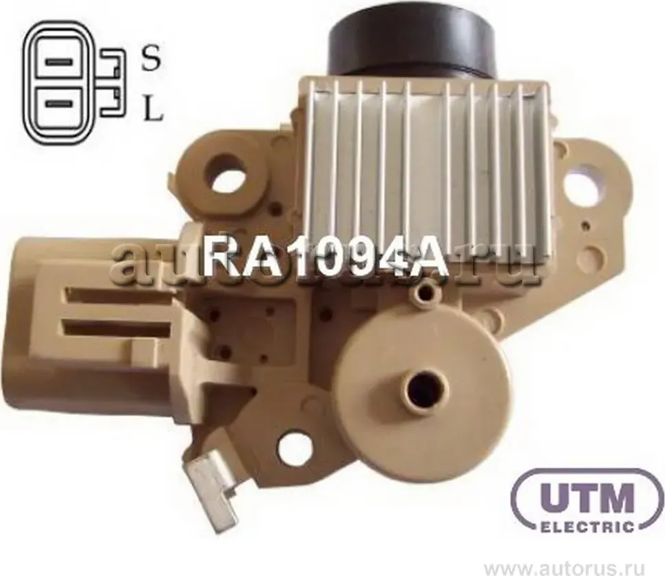 Регулятор HYUN/KIA SONATA/TUCSON/SPORTAGE/RIO 2.4/2.7/1.6 генератора (UTM). Артикул RA1094A