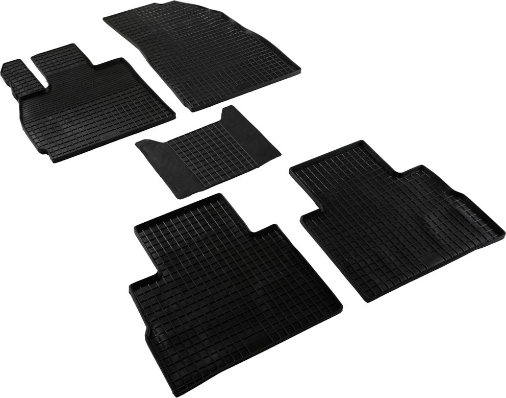 Коврики резиновые Seintex с узором сетка для салона Exeed RX 2020-2026. Артикул 99678