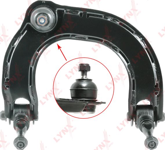 Поперечный рычаг передней подвески LYNXauto. Артикул C5150R