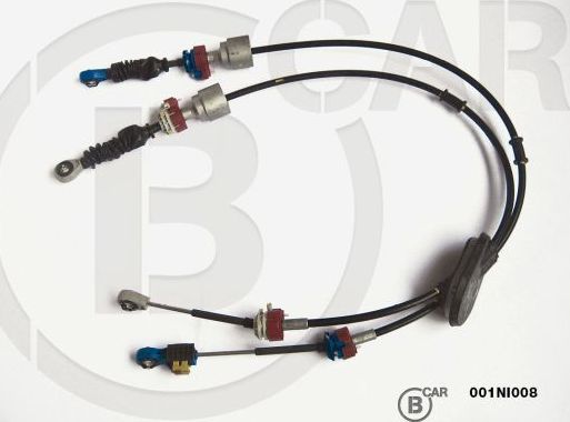 Трос переключения передач КПП B CAR для Nissan Qashqai I 2007-2013. Артикул 001NI008