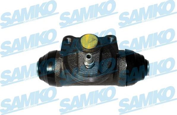 Тормозной цилиндр Samko (Серый чугун) задний для Fiat Strada 2013-2026. Артикул C07999